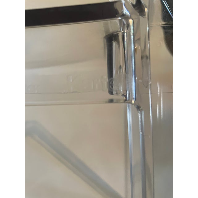 Vintage Acrylic Louis Ghost Chair by Philippe Starck for Kartell For Sale - Image 9 of 9