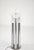 Silver Mid-Century Modern Space Age Floor Lamp in Chromed Metal and Murano Glass by Goffredo Reggiani, Italy, 1970s For Sale - Image 8 of 16