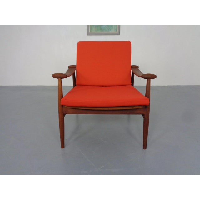 1960s Teak Model 133 Armchair by Finn Juhl for France & Son, Denmark, 1960s For Sale - Image 5 of 18