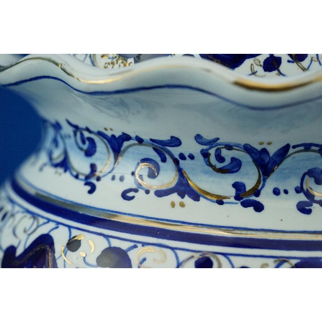 Albarello Ceramic Pharmacy Vase from Cacf, Faenza, Italy, 1960s For Sale - Image 18 of 18