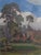 M. Alba, Landscape, 1931, Oil Painting on Canvas For Sale - Image 4 of 10