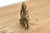 Folk Art Antique Bronze Deity Figure on Nandi Bull For Sale - Image 3 of 7