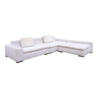 Minotti Three-Section Sectional Sofa For Sale