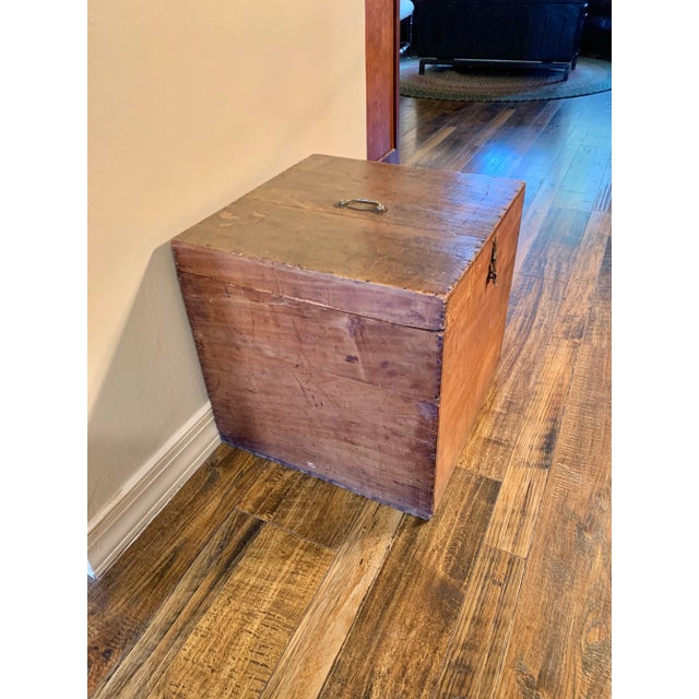 French Early 20th Century French Wood Box For Sale - Image 3 of 12