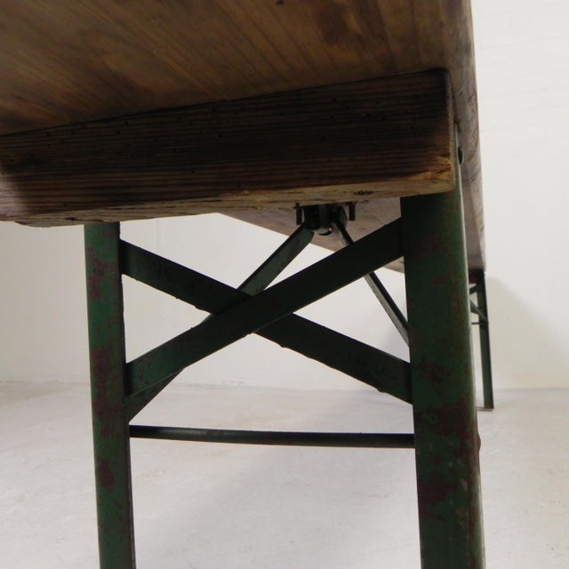 Folding Patio Bench, 1960s For Sale - Image 6 of 18
