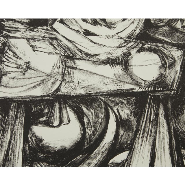 Mid Century Block Print #9 Revised Edition Unknown Artist 1958 on Watercolor Paper For Sale - Image 4 of 9