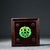 Brown Vintage Chinese Rosewood Jewelry Box With Jade & Gemstone Inlay – Chinoiserie Decor For Sale - Image 8 of 9