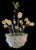 Glass Flower Chandelier with Gold Inclusions, 1950s For Sale - Image 14 of 18