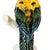 Vintage Large Italian Majolica Ceramic Cockatoo Parrot Sculpture For Sale - Image 13 of 17