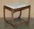 Art Deco Limed Oak Dressing Table and Stool from Heals London, 1920s, Set of 2 For Sale - Image 17 of 18