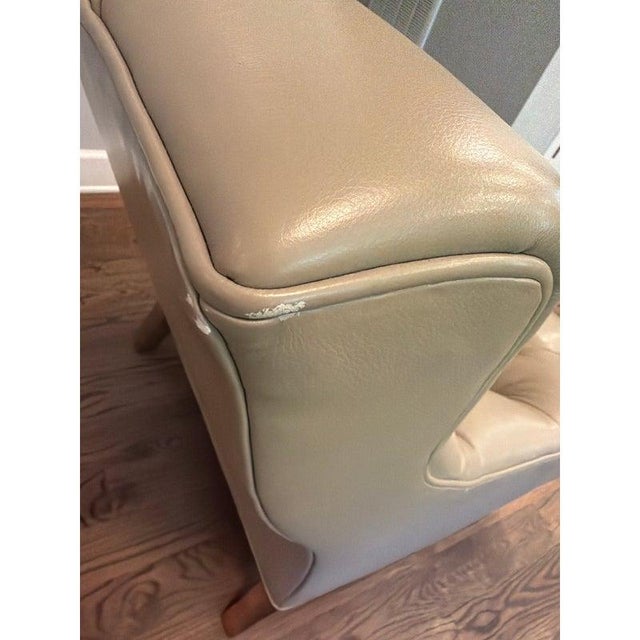 Luxury Highland House Tufted Chair and Ottoman by Barclay Butera For Sale - Image 11 of 18