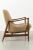 Wonderful model "4346" armchair designed by lb kofod-larsen for fritz hansen in 1956. The chair has a beautiful wooden...