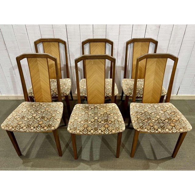Vintage Teak Chairs from G-Plan, 1970s, Set of 6 For Sale - Image 9 of 13