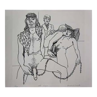 Mid 20th Century Nicolas Mordvinoff Images of Love Relief Etchings 100/100 - Set of 30 For Sale