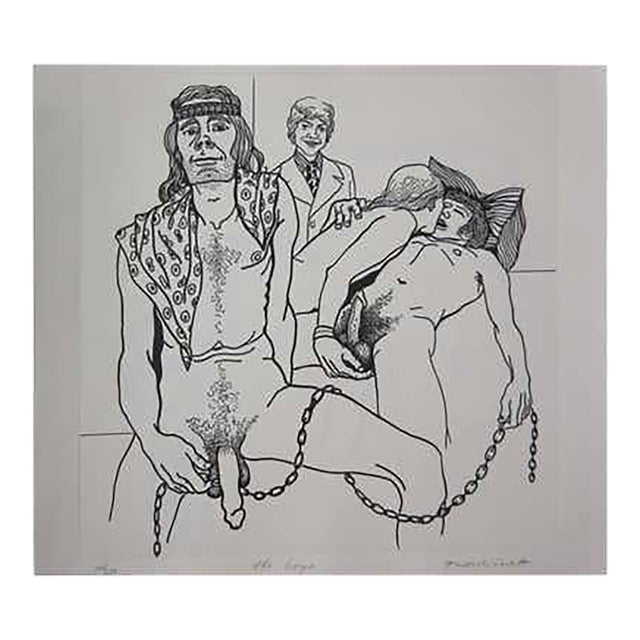 Mid 20th Century Nicolas Mordvinoff Images of Love Relief Etchings 100/100 - Set of 30 For Sale