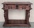 Renaissance 19th Century Carved Renaissance ConsoleTable With Drawers For Sale - Image 3 of 13