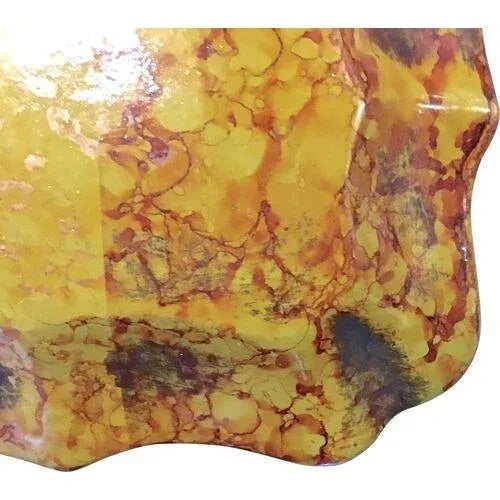 Ceramic Vintage Italian Borghese Marbelized Ceramic Box For Sale - Image 7 of 9