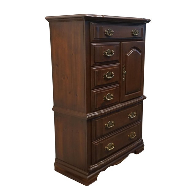 ELKIN COLLECTION Solid Knotty Pine Rustic Americana 41" Chest on Chest 70-117 58.75" High 41" Wide 21" Deep We specialize...