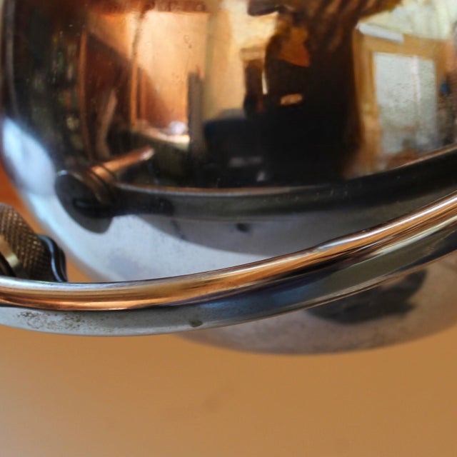Vintage Space Age Chrome Eyeball Floor Lamp For Sale In Fayetteville, AR - Image 6 of 10