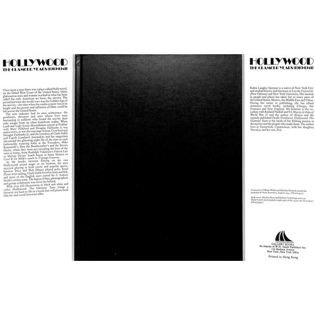 Traditional "Hollywood the Glamour Years (1919-1941)" 1987 Sommer, Robin Langley For Sale - Image 3 of 10