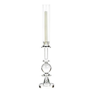 Valentina Crystal Candle Holder - 25.5" For Sale