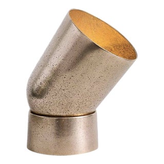 Studio Henry Wilson Polished Cast Bronze Spot Light Table Lamp For Sale