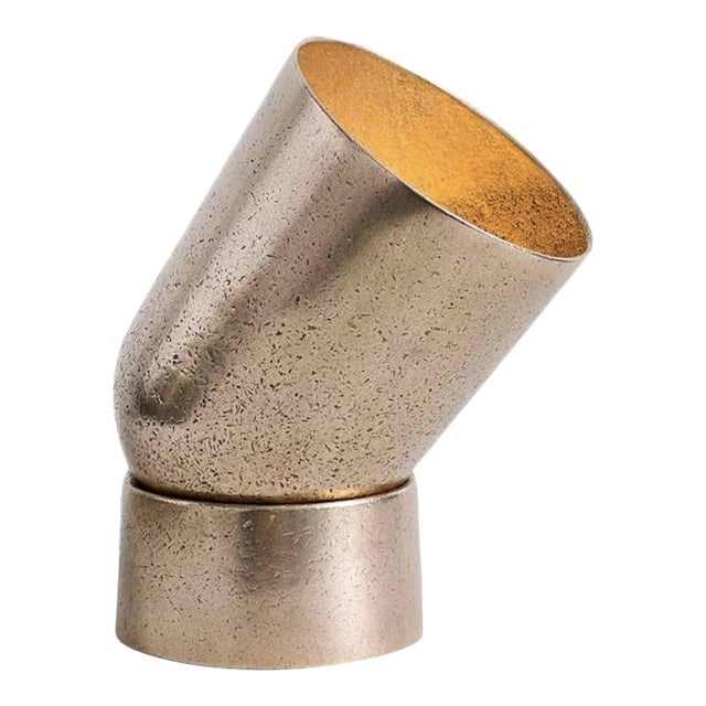 Studio Henry Wilson Polished Cast Bronze Spot Light Table Lamp For Sale