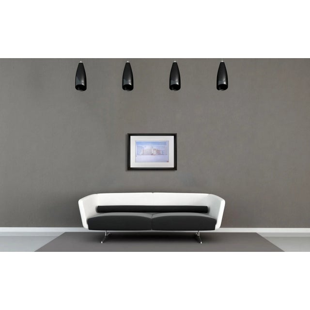 Limited Edition Frank Lloyd Wright Lithograph. Project: Self-Service Garage, Edgar J. Kaufmann, Pittsburgh, Pennsylvania,...