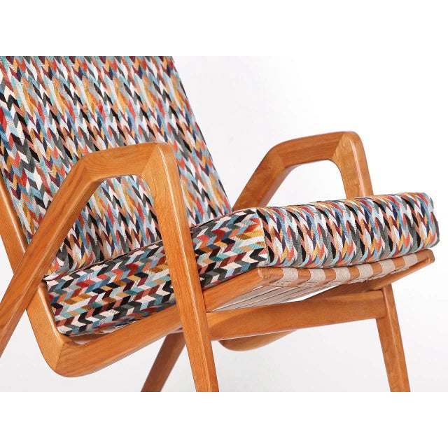 Mid-Century Armchair by Jan Vanek for Uluv, 1960s For Sale - Image 6 of 10