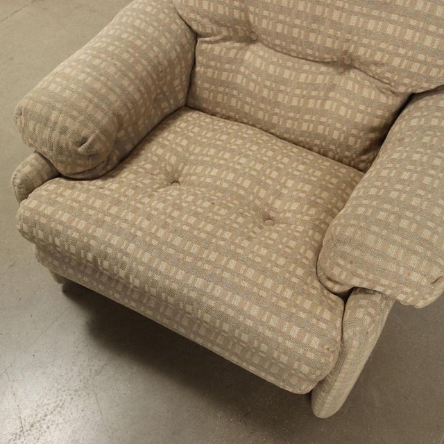 Set of Vintage Italian Fabric Chairs from C&C Coronado, 1960s For Sale - Image 6 of 12