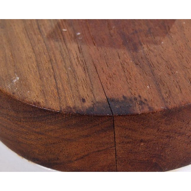 Michael Lax Michael Lax Hyalyn “Capri” for Raymor Salad Bowl and Salad Serving Pieces For Sale - Image 4 of 7