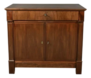 Directoire Mahogany Veneer Buffet, Early 19th Century