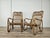 Vintage Wicker Armchairs, 1970, Set of 2 For Sale - Image 4 of 13