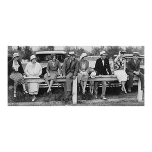 1931 Denver Polo Club Spectators Photograph