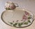 One of a Kind Unique Hand Painted Porcelain trays with matching coffee or tea cups. Painted by artist Wanda (Coble) Moore...