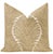 Pair of beautiful custom-made musgrove chenille pillows in natural. Meticulously handcrafted with serged interior seams,...