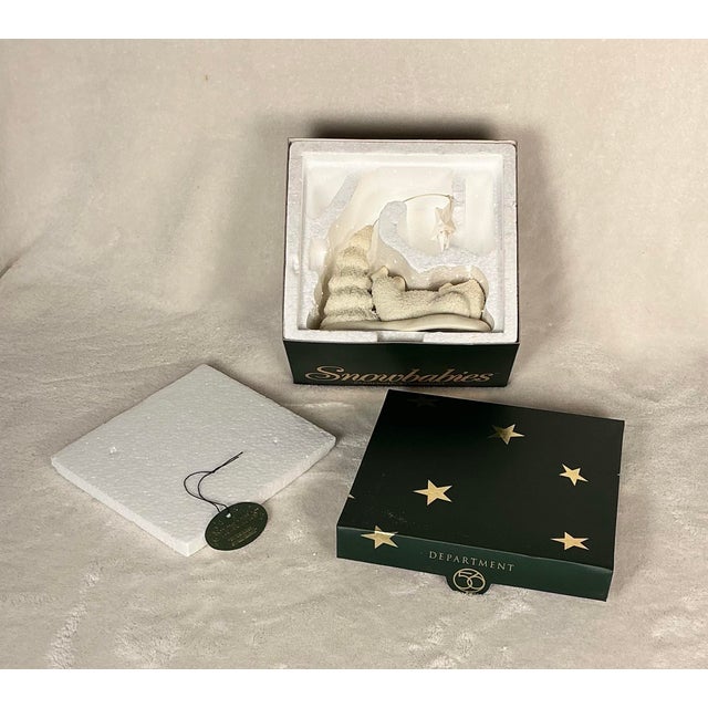 Department 56 Snowbabies "Starlight, Starbright" Figurine Retired 1999-2002 With Original Box & Packing For Sale - Image 11 of 12