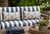 Contemporary One Pair Ralph Lauren Indoor Outdoor Lumbar Pillows With Contrast Welt and Inserts For Sale - Image 3 of 4