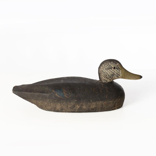 Farmhouse Primitive Working Duck Decoy For Sale - Image 3 of 5