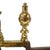 Brass Federal Style Brass Beehive Fireplace Andirons C1920 For Sale - Image 8 of 10