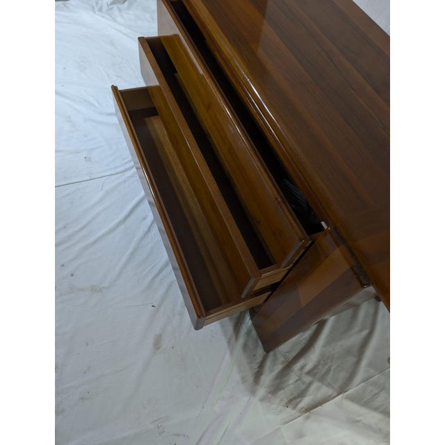 Wood Sapporo Chest of Drawers attributed to Mario Marenco for Mobilgirgi, 1970s For Sale - Image 7 of 10