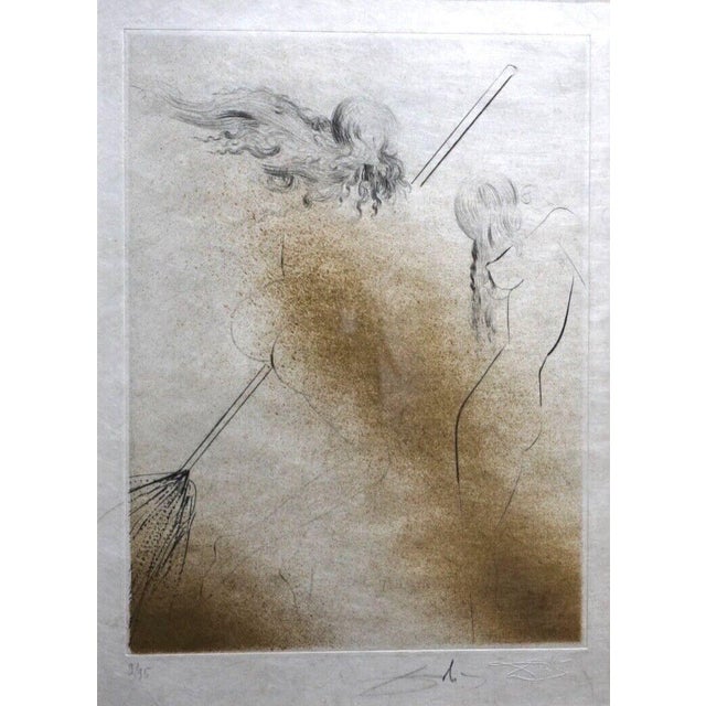 ARTIST: Salvador Dali TITLE: Faust Sorceress au Bali MEDIUM: Etching SIGNED: Hand Signed PUBLISHER: Editions Aegillet,...