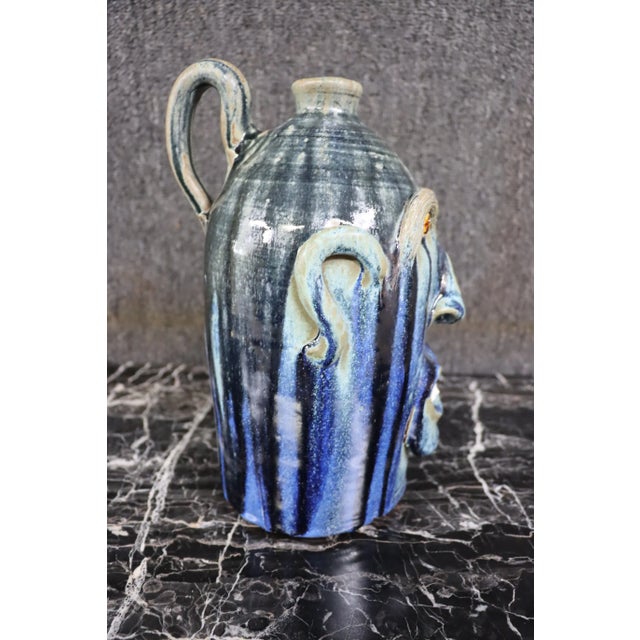 Whimsical Terra-Cotta Jug For Sale - Image 4 of 6