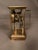 Late 19th Century French Crystal Regulator Clock With Brass Case, Circa 1890 For Sale - Image 4 of 17
