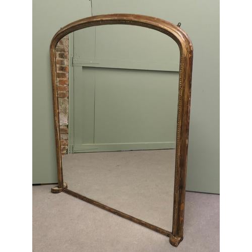 Very Large Victorian Overmantel Mirror This is a Large Example of a good quality Victorian Overmantel, the 3” moulded...