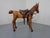 Large Wooden Horse with Leather Saddle, 1900 For Sale - Image 11 of 18