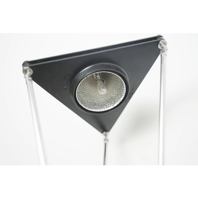 Black Postmodern Kandido Lamp from Ferdinand Porsche, 1980s For Sale - Image 8 of 18