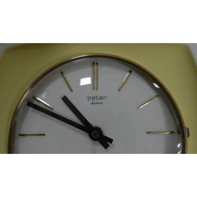 Peter Electric Wall Clock, Germany, 1970s For Sale - Image 6 of 18