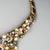 1970s 1970s 100 Carat Mixed Multi-Gem Avant-Garde Statement Necklace in 18k Gold For Sale - Image 5 of 9