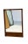 Vintage Mid Century Modern Wood Wall Mirror For Sale In Seattle - Image 6 of 6